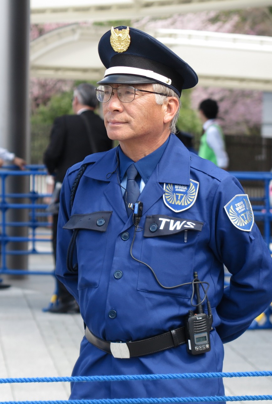 写真:資格取得者／雑踏警備