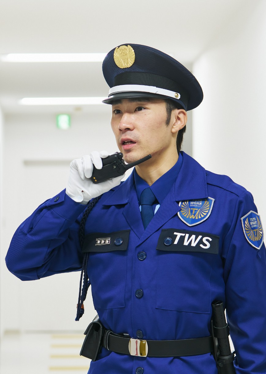 写真:施設警備