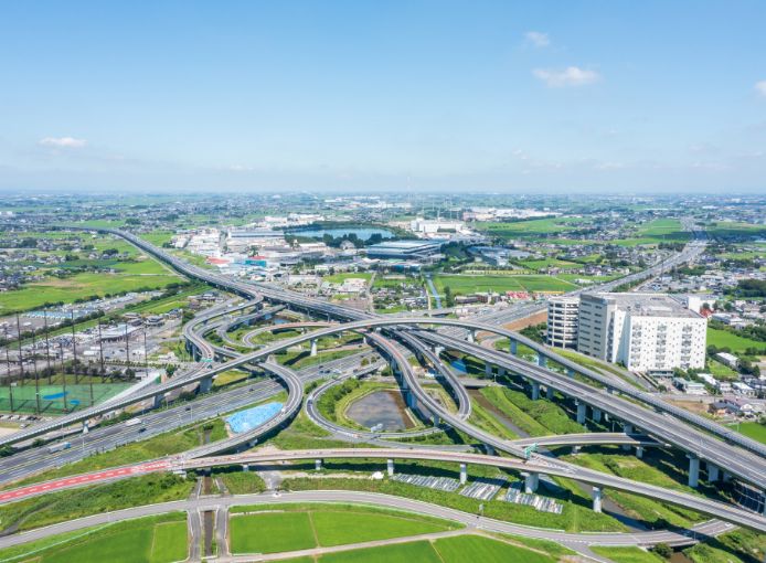 写真:高速道路警備