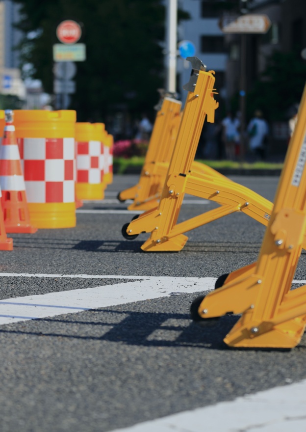 写真:保安用資材レンタル